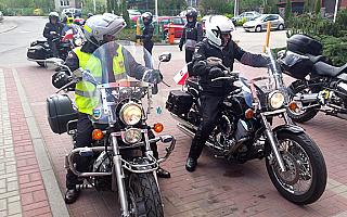 Parada motocyklistów w Kaliningradzie z udziałem Polaków